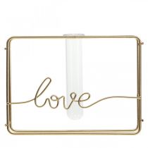 Produkt Uchwyt na probówki metalowy wazon ozdobny na probówki 11,5cm