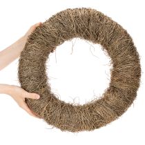 Produkt Wieniec winorośli, nieobrobiony, okrągły, naturalny wianek do rękodzieła, 45 cm
