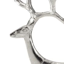 Produkt Ozdoba renifer figurka jelenia metal srebrny wys. 31cm