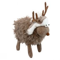 Produkt Dekoracja stołu Renifer Świąteczna Dekoracja figurki świątecznej 23cm
