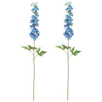 Produkt Delphinium Sztuczny Niebieski Kwiat Ogrodowy D88cm 2szt