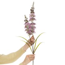 Produkt Sztuczny kwiat ostróżki, dekoracja w nowoczesnym stylu, 100 cm