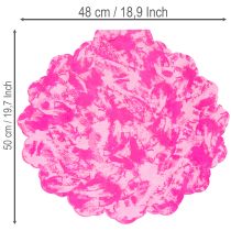 Produkt Różowa rondelka do bukietów, 48 cm