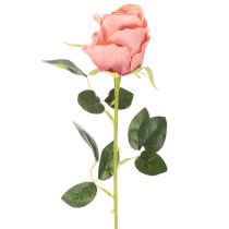 Produkt Sztuczne kwiaty róży w bukiecie, długa łodyga 62cm, 12 szt.