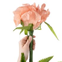 Produkt Sztuczna róża, gigantyczny kwiat do eleganckiej i uroczej dekoracji wnętrz, 92 cm