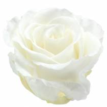 Produkt Róże nieskończoności duże Ø5,5-6cm białe 6szt