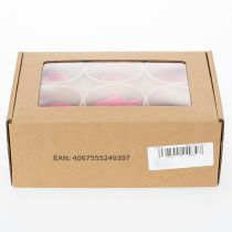 Produkt Dekoracje z zakonserwowanych róż, prawdziwe kwiaty do dekoracji stołu, wyjątkowe i zrównoważone kwiaty, 5 cm, 6 sztuk