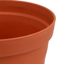 Produkt Różana doniczka plastikowa 19cm terakota, 1szt