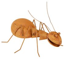 Produkt Dekoracja rdzawa Mrówka Metalowa dekoracja Rdza Figurka ogrodowa 21,5 cm