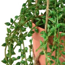 Produkt Sztuczne sukulenty wiszące sztuczna roślina w doniczce 34cm