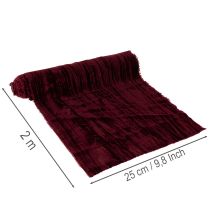 Produkt Bieżnik dekoracyjny z aksamitnej wstążki i do rękodzieła 25 cm 2 m