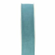 Wstążka aksamitna niebieska 25mm 7m