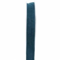 Wstążka aksamitna niebieska 15mm 7m