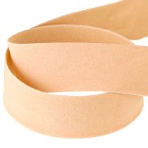 Produkt Wstążka aksamitna łososiowa wstążka dekoracyjna 25mm 7m