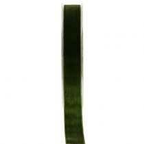 Produkt Wstążka aksamitna ciemnozielona 20mm 10m