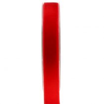 Wstążka aksamitna czerwona 20mm 10m