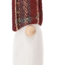 Produkt Dekoracyjne paliki świąteczne w kształcie elfów, Mikołaj w filcowym kapeluszu, 58 cm, 6 szt.