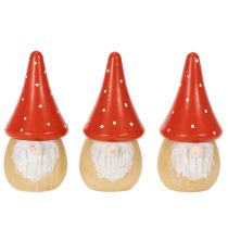 Produkt Miniaturowa figurka krasnala Muchomor czerwony dekoracja stołu 10 cm 6 szt.