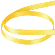 Produkt Wstążka satynowa wstążka prezentowa żółta wąska wstążka dekoracyjna 6mm 50m