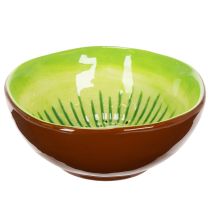 Produkt Ceramiczna miska do serwowania, wzór kiwi. Idealna na stylowe stoły jadalniane i bufety. 15 cm