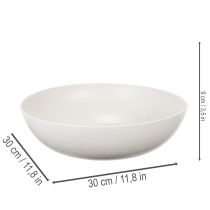 Produkt Duża okrągła miska, uniwersalna miska dekoracyjna, 30 cm