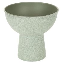 Produkt Nowoczesna okrągła donica na wysokiej podstawie, 18 cm