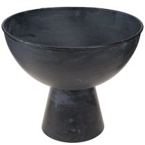 Produkt Miska z podstawą metalową miska trofeum antracyt Ø26cm H21cm