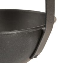 Produkt Miska do sadzenia kielnia dekoracyjna antracytowa Ø12,5cm 3szt