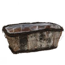 Produkt Doniczka prostokątna kora brzozowa winorośli 36x18x14cm