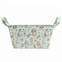 Produkt Metalowa doniczka Jardiniere 20×12,5×10cm