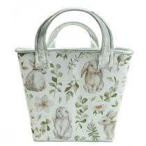 Produkt Metalowa doniczka Jardiniere 20×12,5×10cm