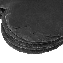 Produkt Ozdoba w kształcie serca z łupka, talerz łupkowy w kształcie serca, 20 cm, 5 szt.