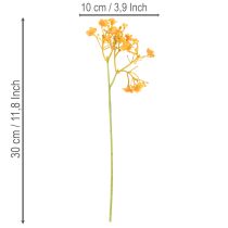 Produkt Sztuczna gałązka gipsówki pomarańczowej do kompozycji kwiatowych 30cm 10szt