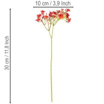 Produkt Sztuczna gipsówka, czerwona, bukiet jako dekoracja kwiatowa, 30cm, 10 szt.