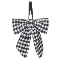Produkt Kokarda materiałowa z broszką i zawieszką, kratka, 24cm, 2 sztuki
