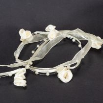 Produkt Wstążka Valentino kremowa 15mm 5m