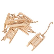 Produkt Dekoracyjne sanki do zawieszenia na choinkę, 6cm, 6 szt.