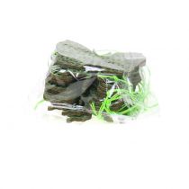 Produkt Wieszak dekoracyjny motyl zielony brokat 8cm 12 szt