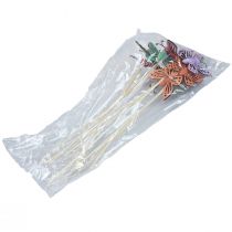 Produkt Dekoracja wiosenna korki kwiatowe dekoracja drewniana motyle 6×8cm 10szt