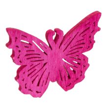 Produkt Dekoracyjne elementy w kształcie motyli do wiosennych aranżacji stołu i misek, 4 cm, 72 sztuki