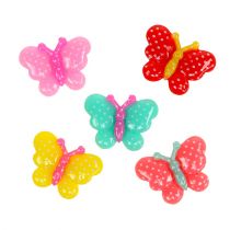 Motylki mini 2cm kolorowe 24szt