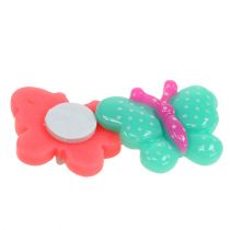 Motylki mini 2cm kolorowe 24szt