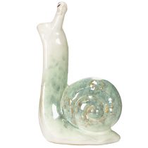 Produkt Ceramiczna figurka dekoracyjna ślimaka do stylowych wnętrz i uroczych dekoracji stołu, 16 cm