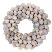 Produkt Wianek ślimakowy do powieszenia, dekoracyjny w stylu marynistycznym, Nathai, Ø35cm