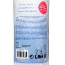 Produkt Dekoracja koca śnieżnego śnieg w białej zimowej dekoracji 240×90cm