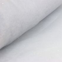 Koc śnieżny z miką 120x80cm