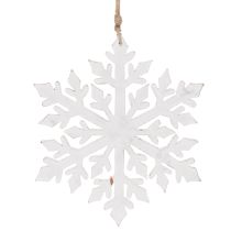 Produkt Duży dekoracyjny płatek śniegu, ozdoba wisząca, 30 cm