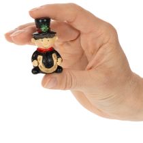 Produkt Figurka kominiarza na szczęście do przyklejenia, 5cm, 6 szt.
