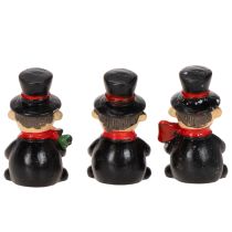 Produkt Figurka kominiarza na szczęście do przyklejenia, 5cm, 6 szt.