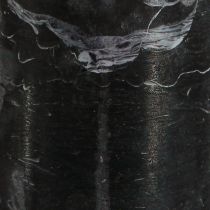 Produkt Czarne świece Świece stojące jednokolorowe 70x100mm 4 szt